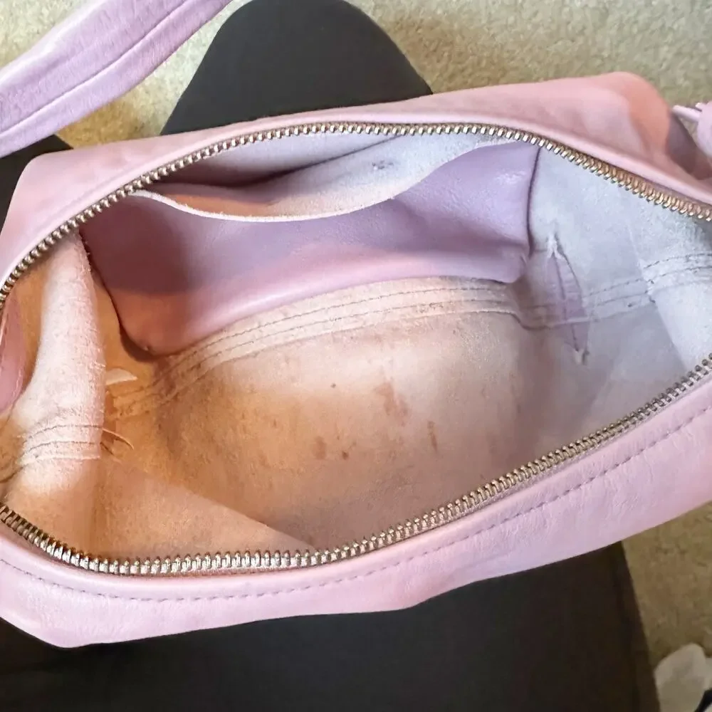 Madewell The Piazza Small Slouch Shoulder Bag Hobo Purse in Vibrant Lilac